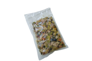 Comida Natural para Cães Congelada - Frango - 250 Gramas